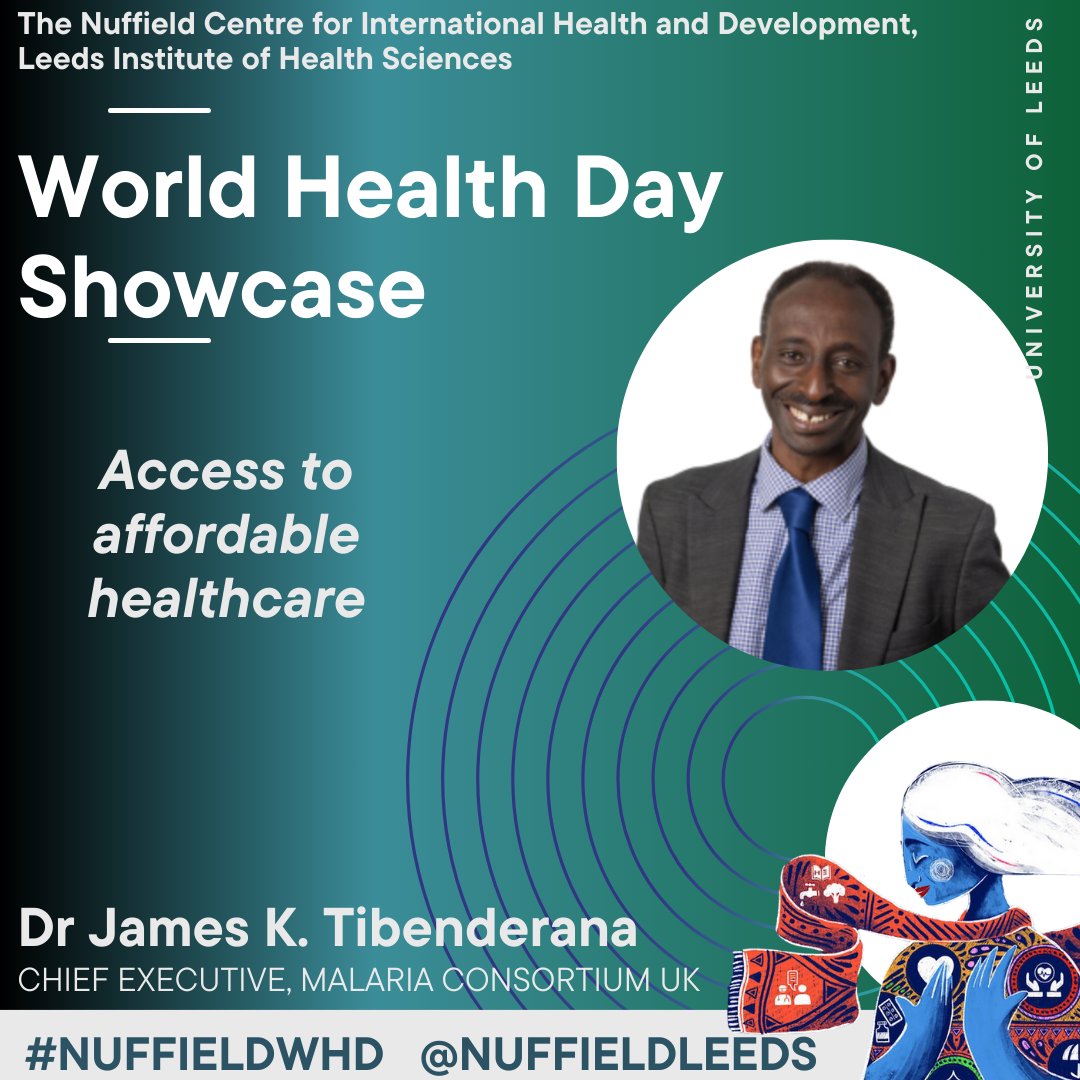 Dr James Tibenderana of @FightingMalaria highlights the need for routine mechanisms to always consider quality components #NuffieldWHD