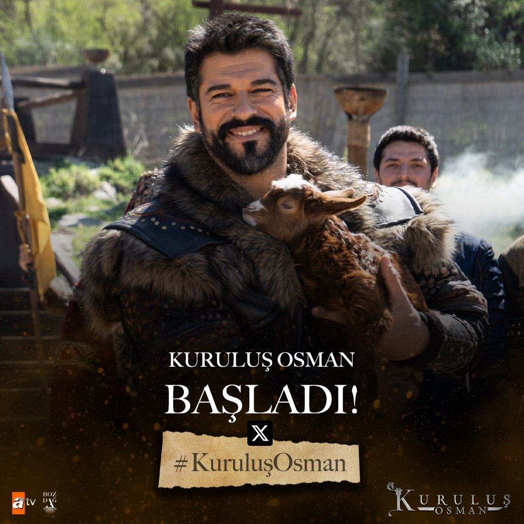 #KuruluşOsman’ın heyecan dolu bölümü başladı! Episode has started! #KuruluşOsman @KurulusDizisi @bozdagfilm @atvcomtr