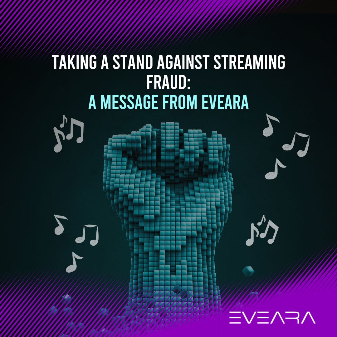 evearamusic's tweet photo. Major Digital Service Providers (DSPs) including Spotify are cracking down on streaming fraud, leading to a notable increase in track takedowns.
At EVEARA, we remain committed to ensuring fair and transparent practices in the music industry. #StreamingFraud #EVEARA https://t.co/Jj2NwMXbWl