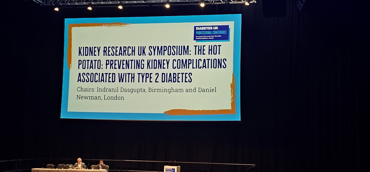 All set and ready to go. Looking forward to this all important session and great to see @DiabetesUK and @Kidney_Research teaming up for this 👏👏👏 #DUKAPC #diabetes #kidneydisease #type1diabetes #type2diabetes