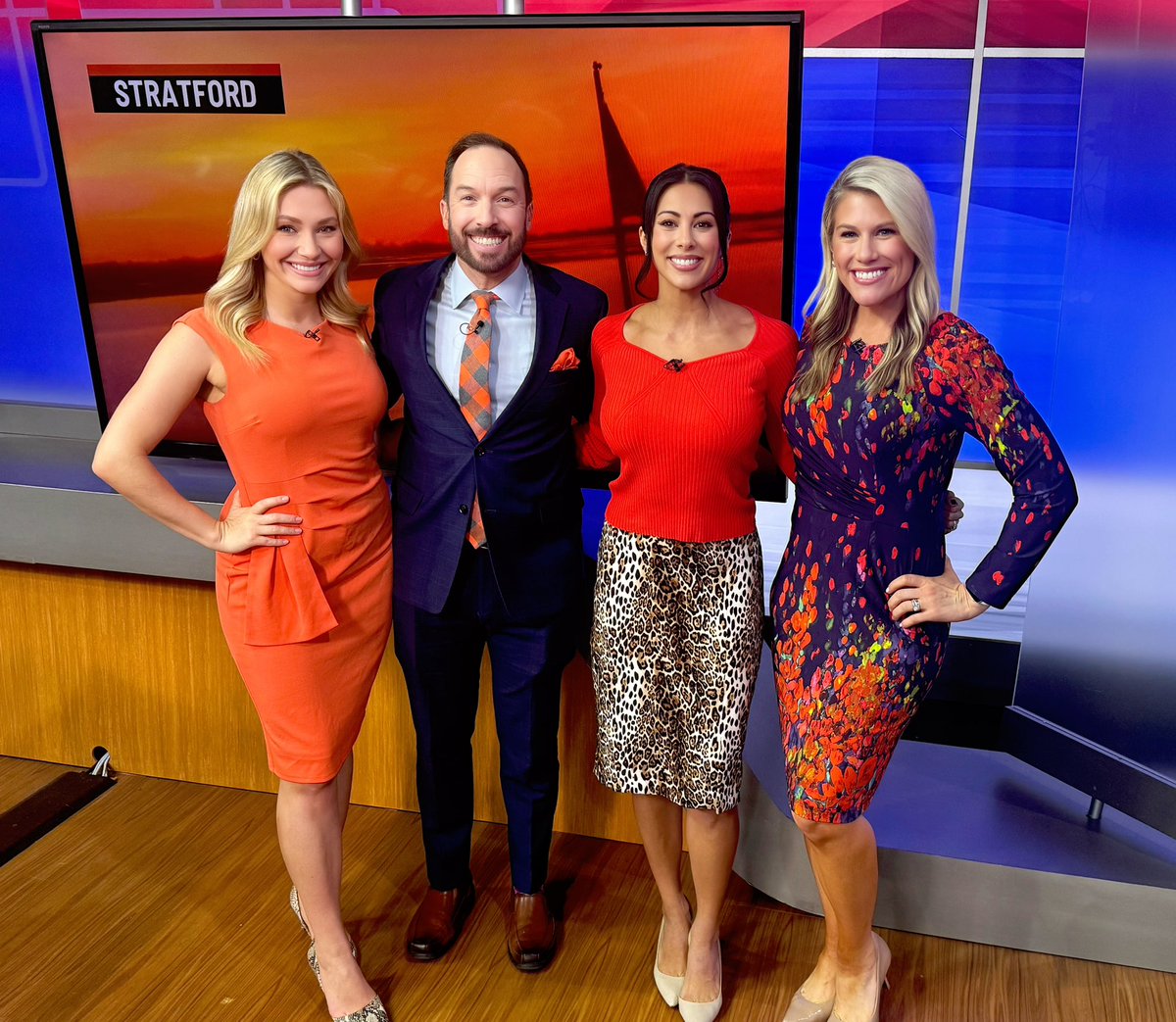 We’re all wearing orange for #GoOrangeDay! 

Raising awareness for work zone safety, with the goal of keeping construction workers safe on the roadways! 

Remember to drive slow, stay alert & move over for those DOT vehicles! @WTNH 🧡🦺