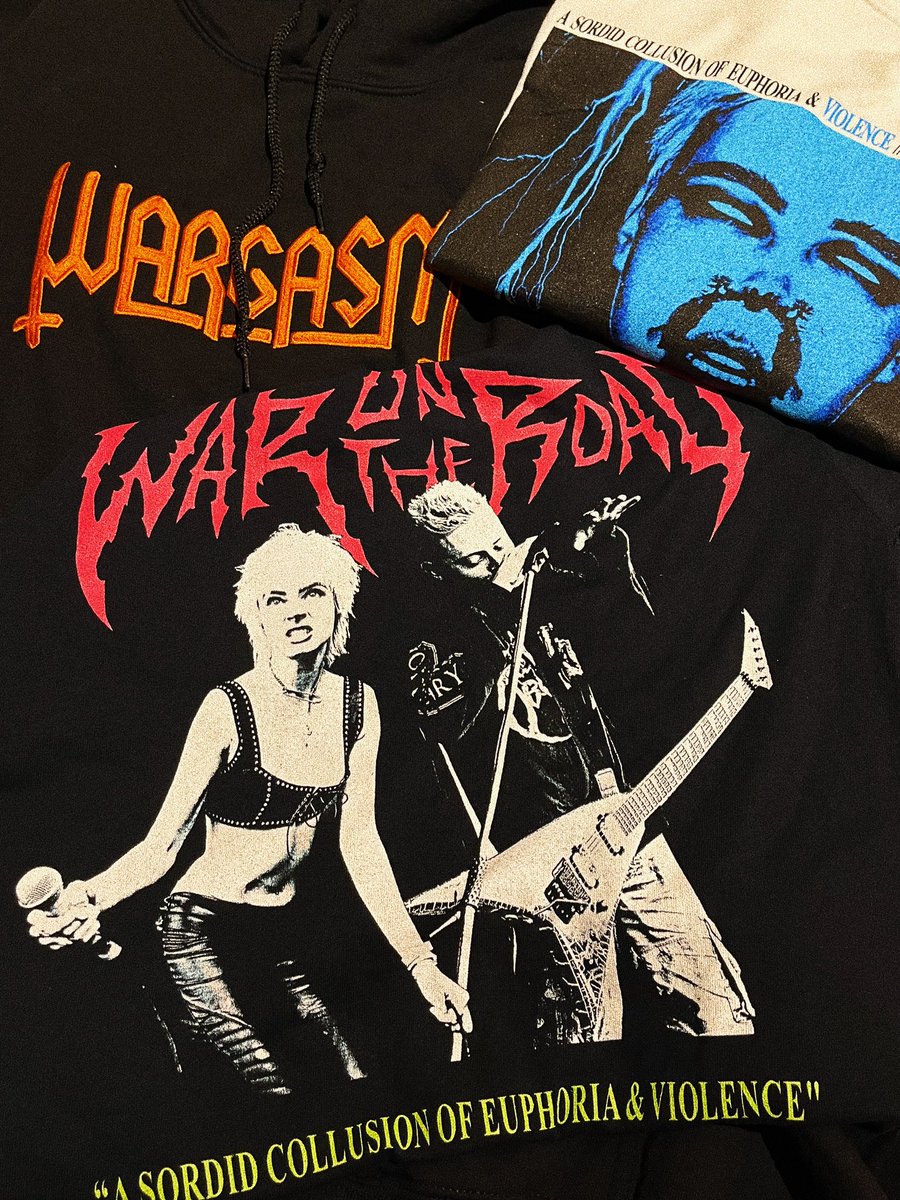 𝐀𝐑𝐓𝐈𝐅𝐀𝐂𝐓 - SMALL NUMBER OF WAR ON THE ROAD 2021 UK TOUR TEES FROM WARGASM'S FIRST HEADLINE TOUR ARE ON SALE NOW X angrythingsforsadpeople.bigcartel.com/products
