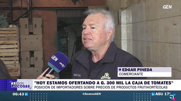 #Móvil970 @RosiPereirapy | Comerciantes del Mercado de Abasto también sientan postura sobre los altos precios de los productos frutihorticolas. 🧐#AsíSonLasCosas 📺@SomosGEN 📻#Univero970AM