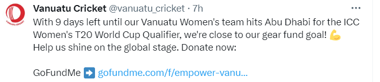 Ensuring that a team competing in one of their events is properly equipped, is the sort of thing a multi-billion dollar world governing body should be funding. Instead, they firehose the majority of their revenues, without oversight, into the accounts of the wealthiest boards.