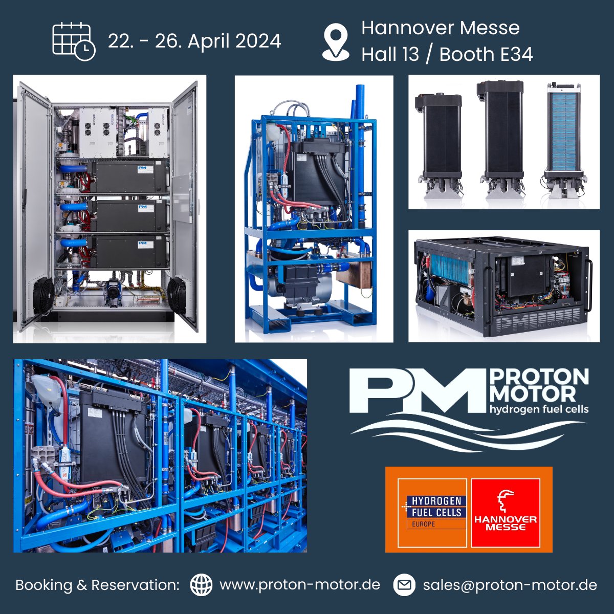 #Hydrogen #FuelCell Experts of #ProtonMotor at  <a href="/hannover_messe/">HANNOVER MESSE</a> 

Get inspired for Clean and Emission Free #Energy supply through our numerous Uses Cases
Our Sales Team and Experts will help find Your Solution  to Your Application on Your #EnergyTransition Journey 

#PPS
