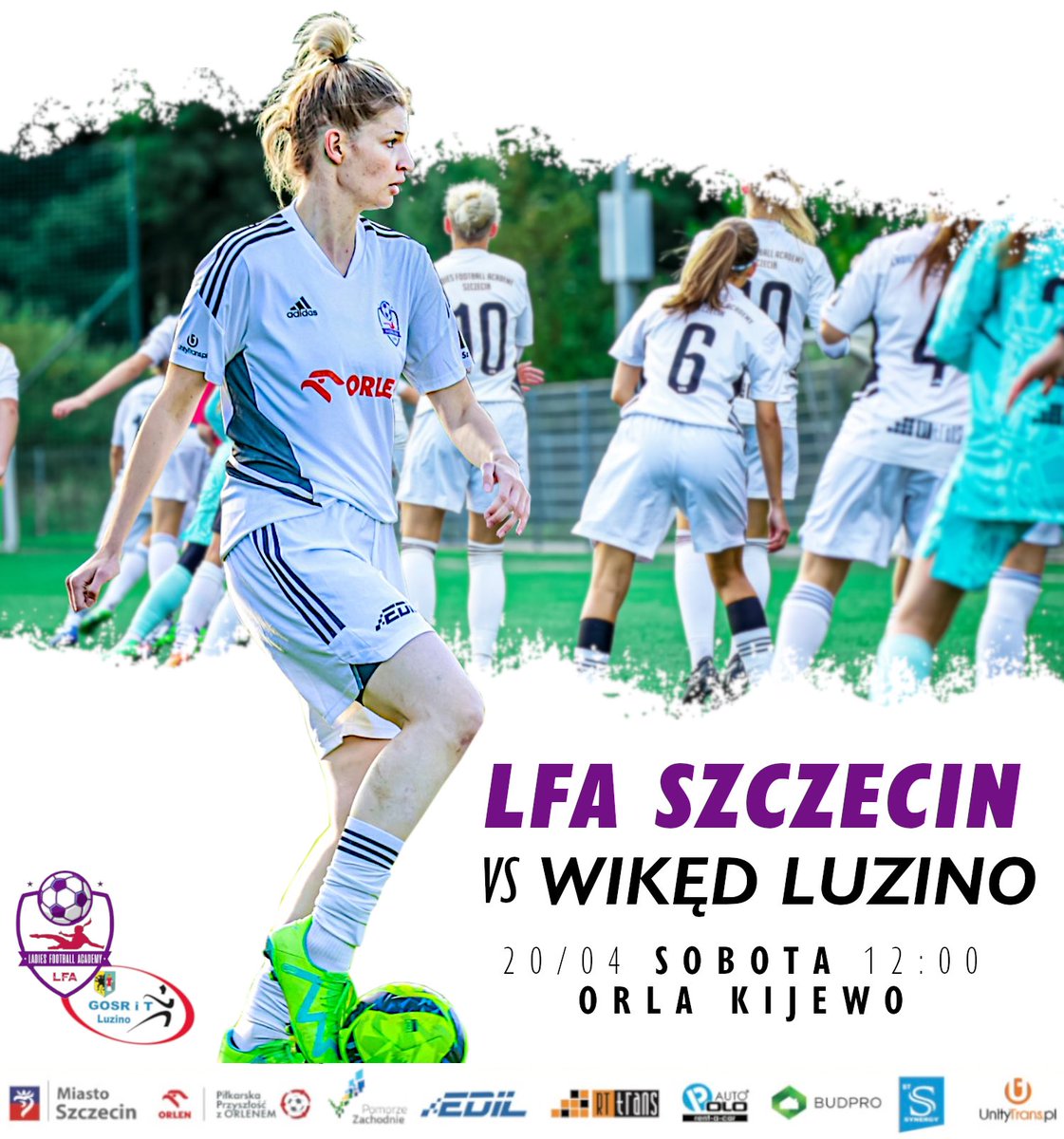LfaSzczecin's tweet photo. ππππππππ πππΌ πππΎπππΎππ π₯
π‘mecz domowy Seniorek βͺοΈ
π
Lokum III Liga Kobiet
π Kolejka 12
π WikΔd Luzino
π Sobota
β± 12:00
π Szczecin, Orla π©
π Bilans SpotkaΕ 6-1-0 π€ π€
π #LFALUZ https://t.co/IloGmJWl9d