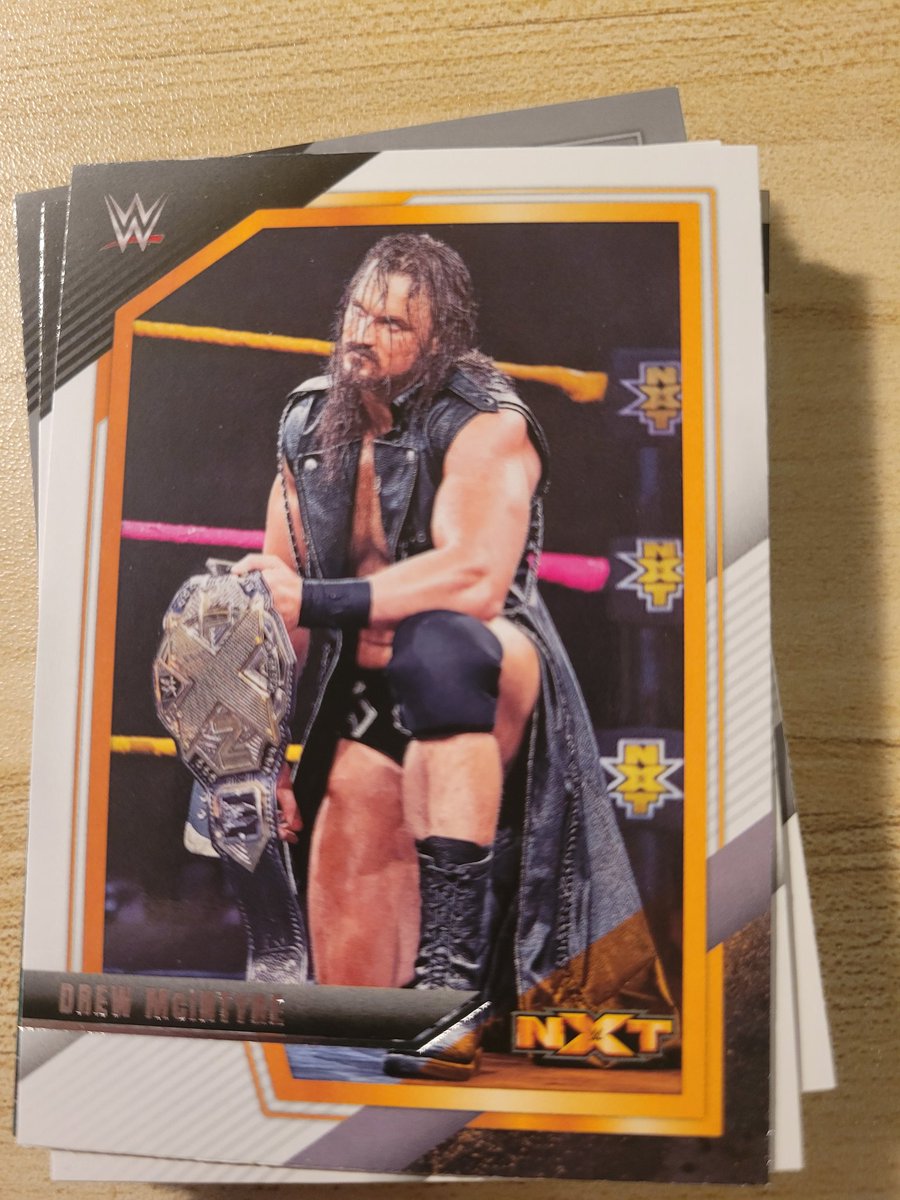 #wrestlingcardwednesday #wrestlingcards #WrestlingCommunity #Wrestling #hobby #tradingcards @Topps @WWENXT @DMcIntyreWWE