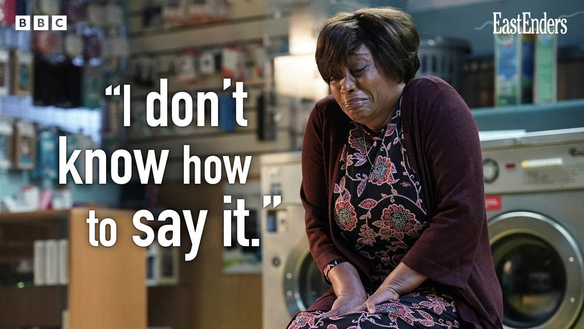 Because they’re words that no one should ever have to say. #EastEnders
