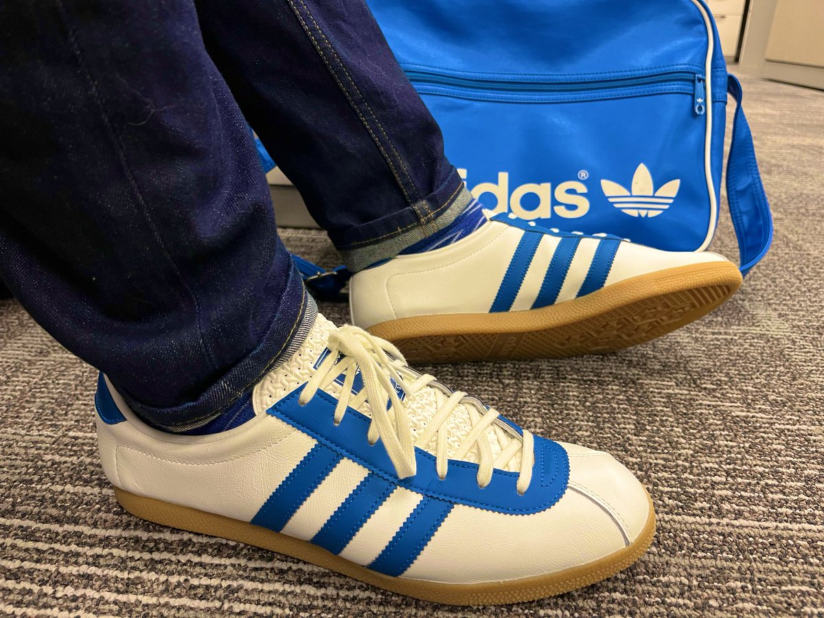 First outing for these London for the office today @adiFamily_