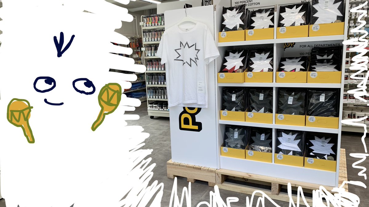 ポップアップグッドラック〜！！

#グッドラック　#多摩美
#TAUHUNT #DAILYTAU