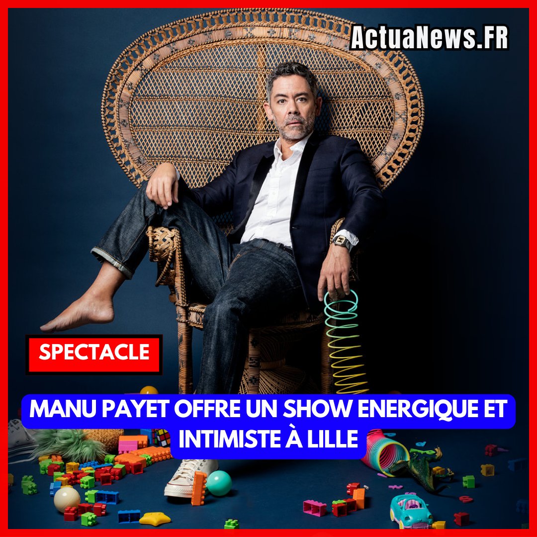 #SPECTACLE @ManuPayetOff a plié de rire le théâtre Sébastopol de #Lille

↪️ Lire l'article ICI actuanews.fr/2024/04/17/man…