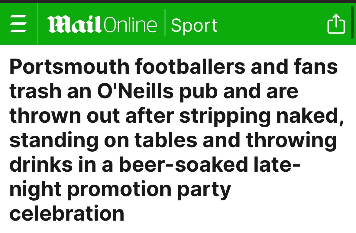 PompeyPedro's tweet photo. This is some headline 😂😂😂😂 https://t.co/P5P6YywLaR