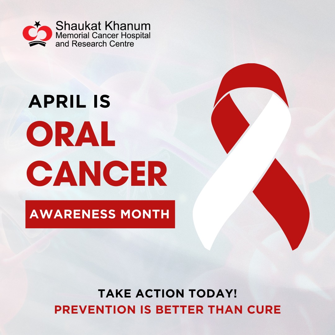 April is World #OralCancerAwarenessMonth a time when we can educate ourselves on the importance of prevention and early detection. Let us join hands this year to minimise the impact of oral cancer on individuals and communities worldwide by undergoing regular screenings. #SKMCH