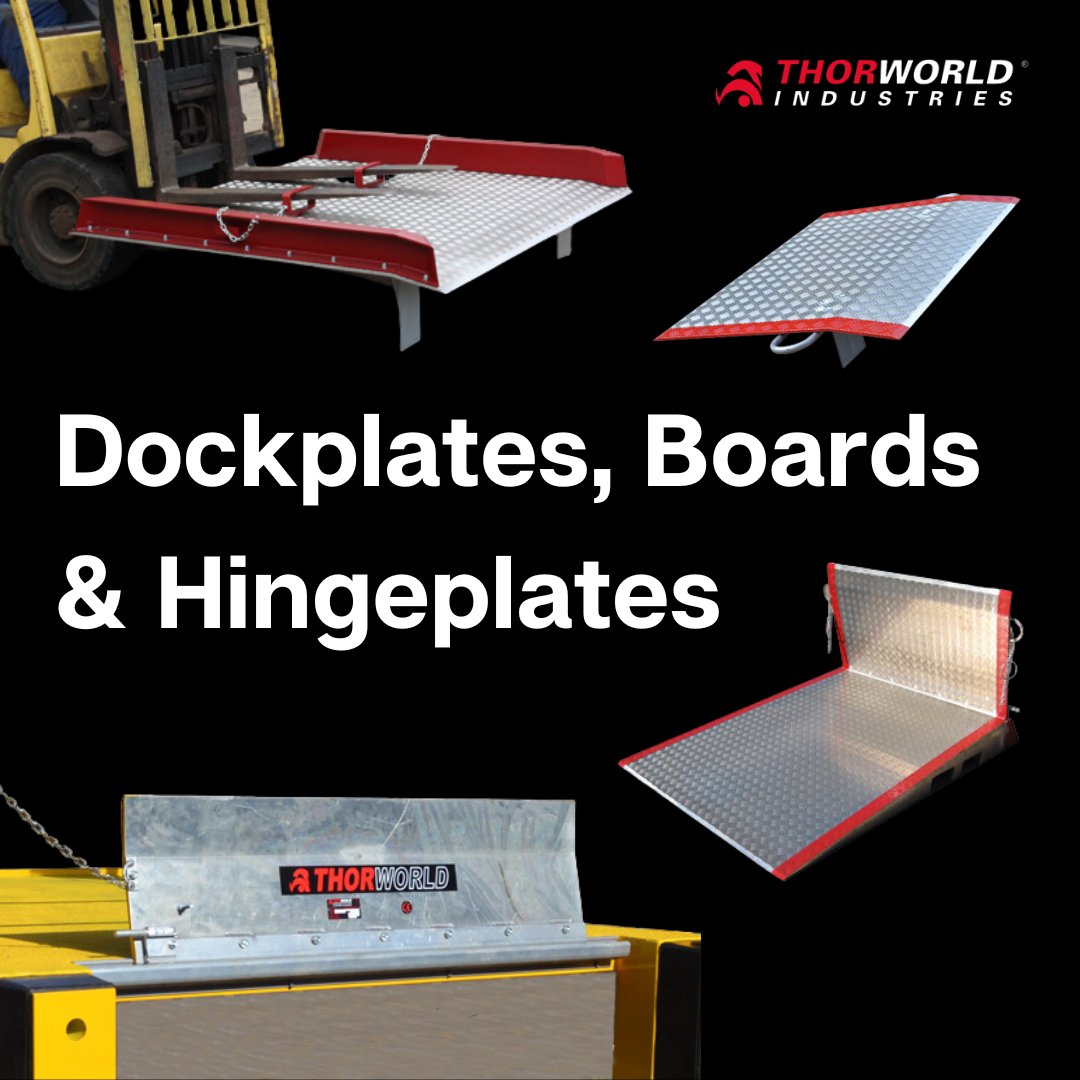 Thorworld's tweet photo. In the Loading Dock Area, the lowest-cost way of providing access to vehicles from a raised level is via the use of Dockboards, Dockplates or Bridgeplates. 

Learn more about our product range on our website:
https://t.co/p5f87YrN7b

#loading #safety #loadingdock https://t.co/L22WXR2HGY