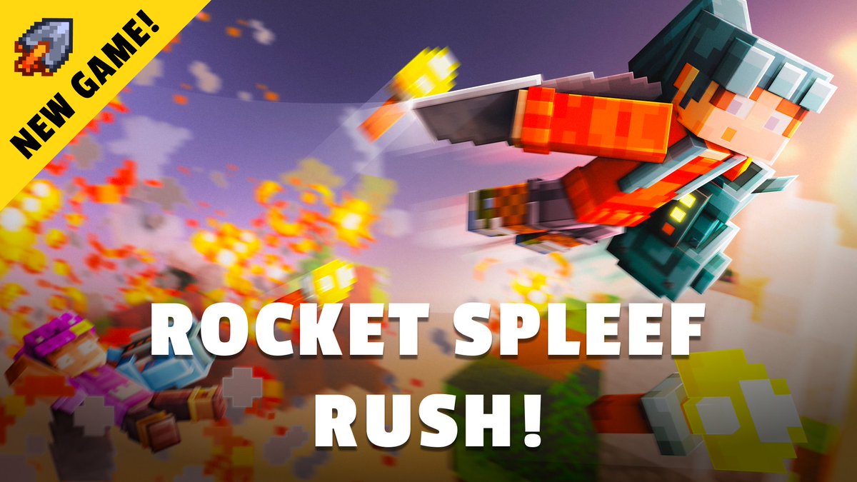 It's time. Take to the skies. Rocket Spleef Rush has launched. 🚀