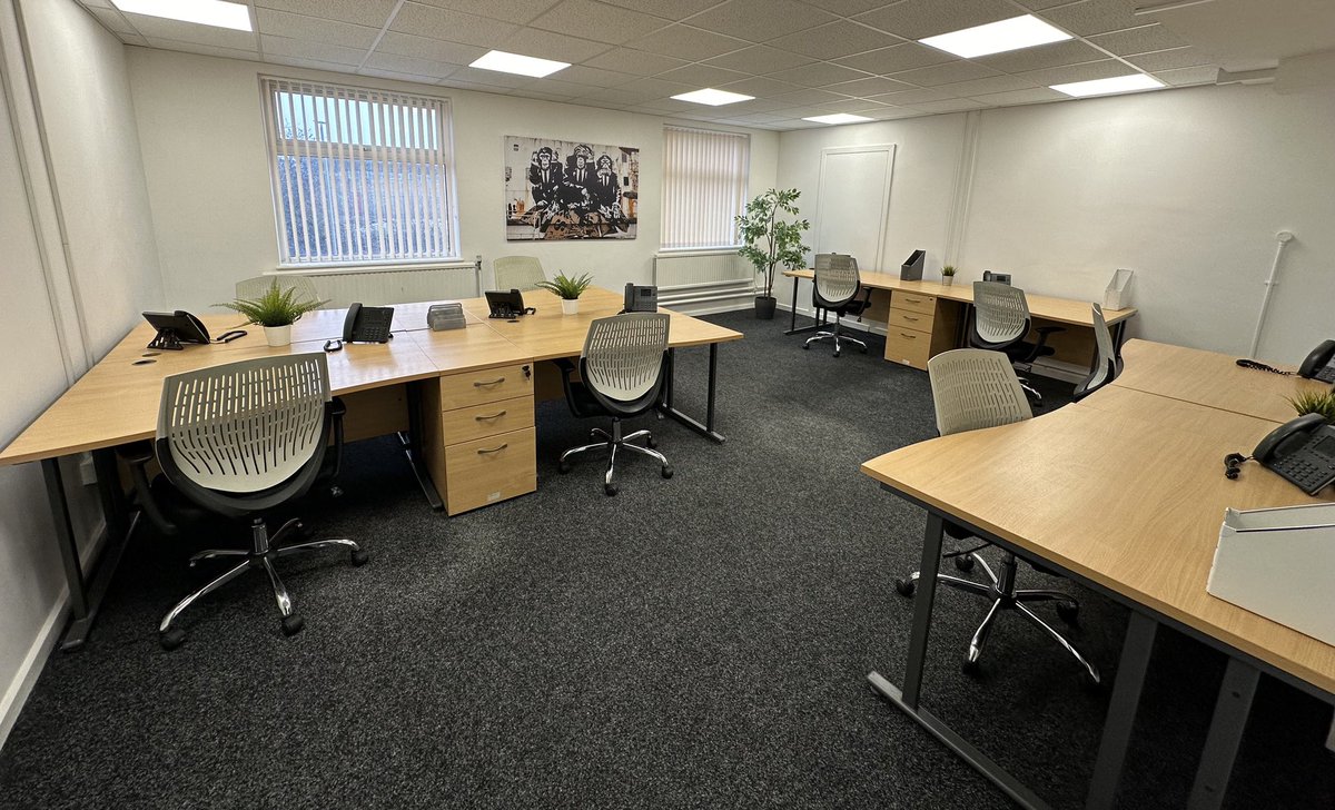 Last remaining 8 person office at Euroway House, Bradford 
 
✅ Access to Motorway Networks
✅ Free on site parking
✅ Short and long term available
 
📞 01274 877888
 
#ServicedOffice #OfficeSpace #Workspace #YorkshireBusiness