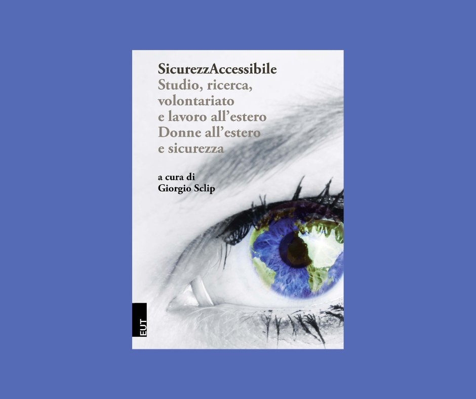 Presentazione del libro EUT "SicurezzAccessibile: Studio, ricerca, volontariato e lavoro all’estero. Donne all’estero e sicurezza", a cura di Giorgio Sclip.

📍 Trieste, Università, 19 aprile
📍 Roma, sede Regione FVG, 22 aprile

Info qui: portale.units.it/it/eventi/pres…