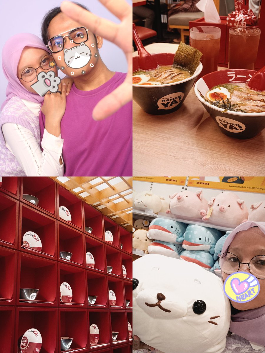 ryngginang's tweet photo. We went out today and had a lot of fun. The ramen was yummy, too! 🤤. https://t.co/AdpBX7qSgs