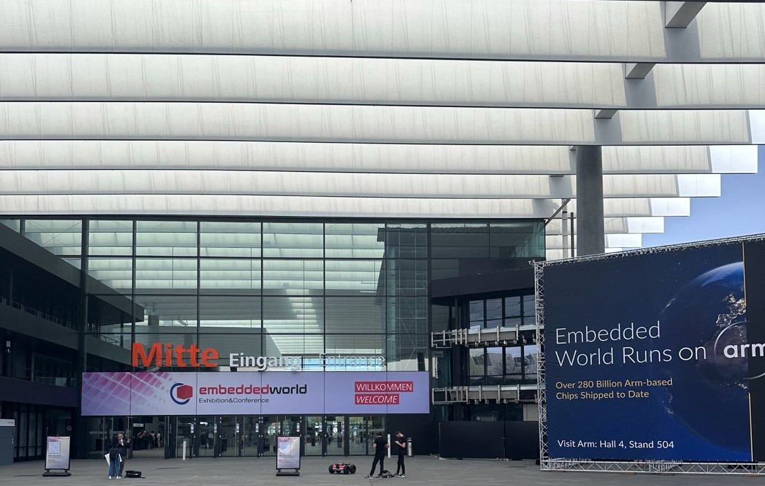 We touched down at #EmbeddedWorld24, and what a ride it was! Our booth (4-337) buzzed with passionate conversations and cutting-edge demos.
 
A big thank you to our partners and to everyone who came to meet us on our stand! 

#ew24