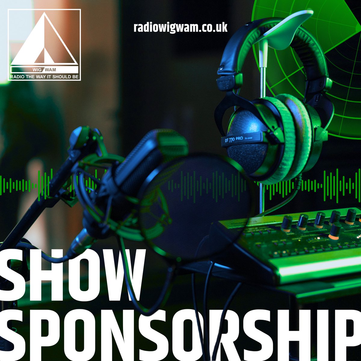 Sponsor a Radio Wigwam Show! You get: -20-sec. ad spot during the show -Promotion across all our channels (web, Facebook, Instagram & Twitter) -Shoutouts from the DJ All monies are reinvested into Radio Wigwam, to continue championing indie artists. Contact us for more!🎙
