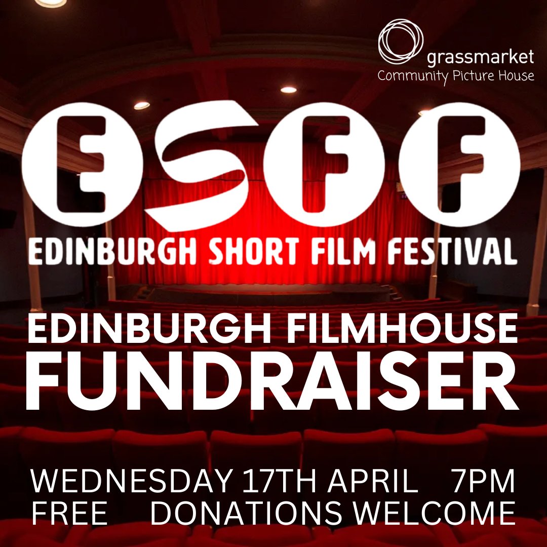 18 months ago one of Edinburgh's iconic arts institutions, the Filmhouse on Lothian Road, closed it's doors. Join us this evening for a special fundraising shorts showcase event, run in conjunction with the Edinburgh Short Film Festival. Tix: ow.ly/g66250RhXa7