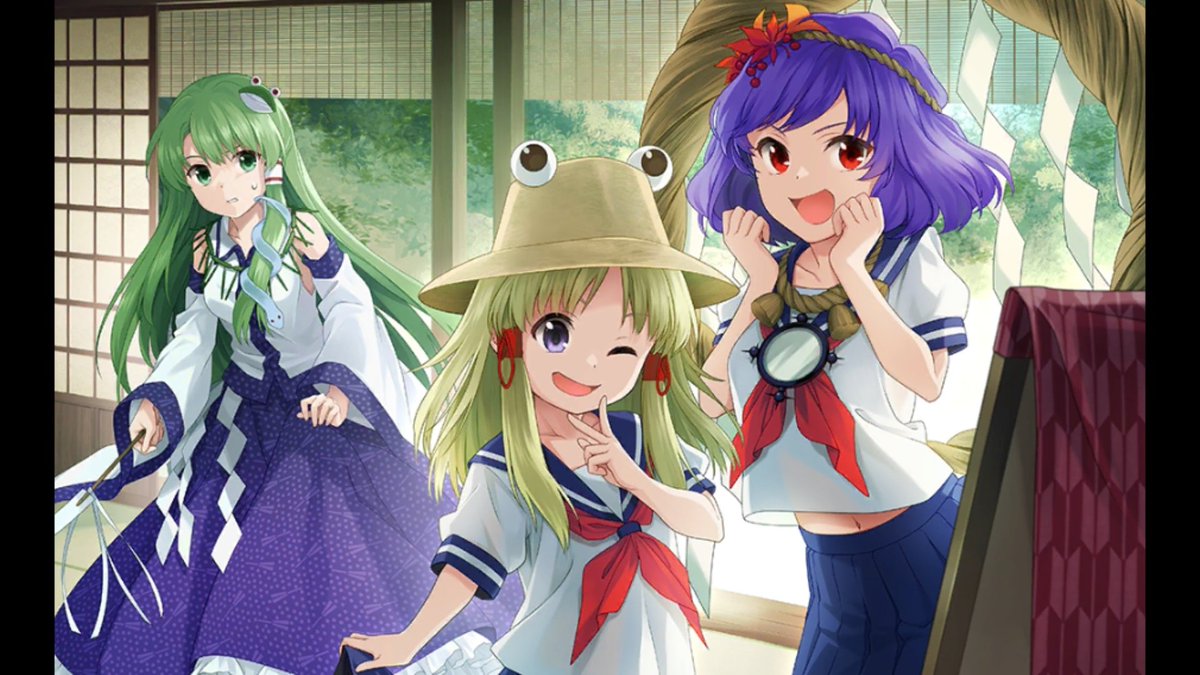 #これを見た人はセーラー服をTLに放流しよう
 #東方キャノンボール
どこかで見たシチュエーションだよなぁ😇