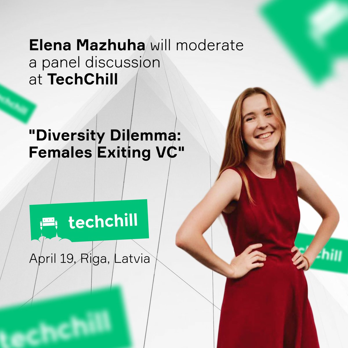 If you’re going to #TechChill2024, attend the panel moderated by F1V Partner @lenamazhuha on the Muse stage🔥

She’ll chat with:
🟩 @VictoriaTrimbel, Managing Director at @CoinvestCap 
🟩 @MilanaSlobtcova, Principal at @UnderlineVC 
🟩 @LindaVoeras, Investor at @karmaventures
