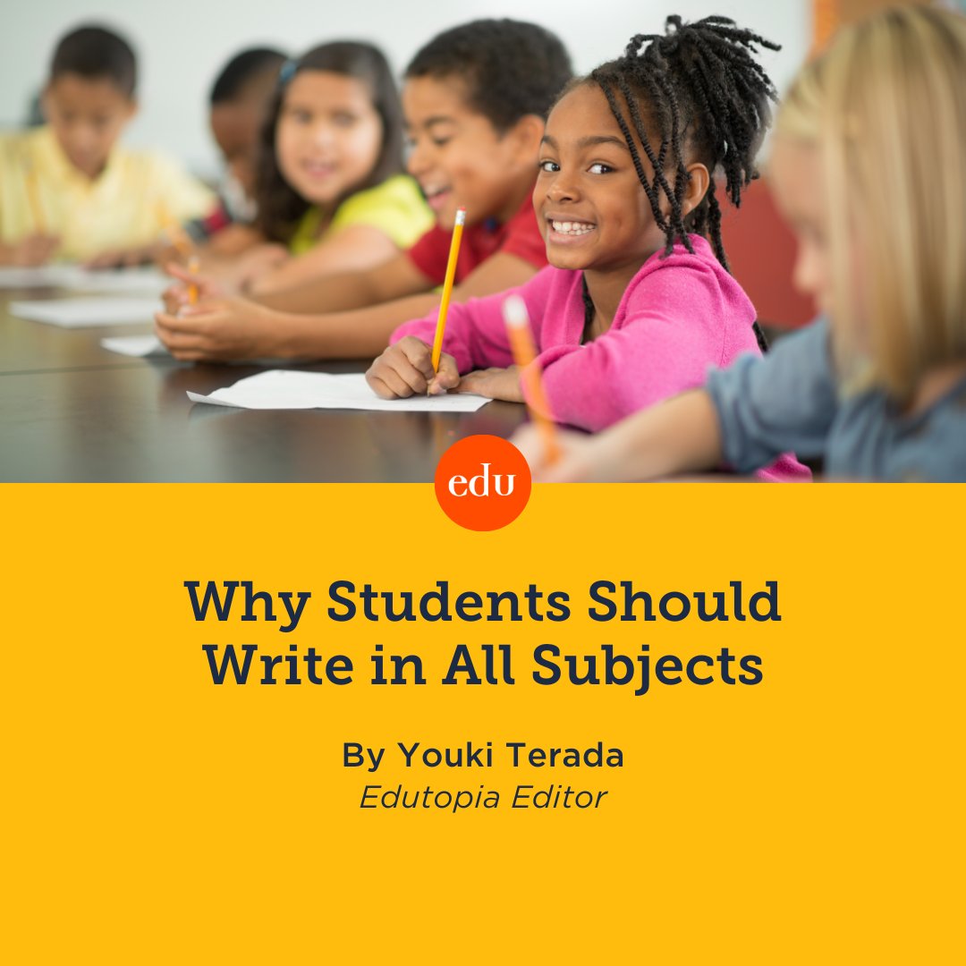 Writing can improve learning in any subject—it’s research-backed! Give these engaging writing activities a try: edut.to/49GvAtm