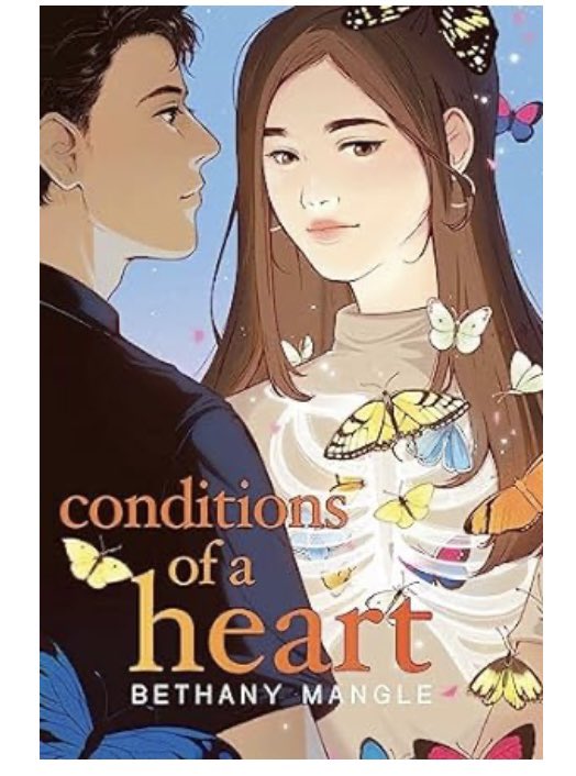 #bookaday Conditions of a Heart @BethanyMangle Loved this. So much happening. Brynn has Ehler-Danlos syndrome and has never told her friends. She wants to quit school when she is wrongly accused of something. What happens?