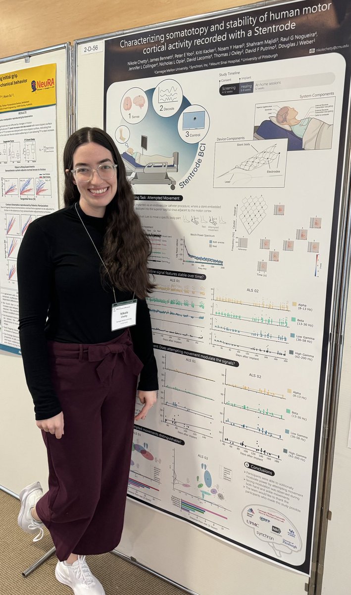 Excited to explore cutting-edge stentrode research!? Join <a href="/chettaaay/">Nikole Chetty </a> 
at Poster 2-D-56, #NCMDub24, where she will be discussing human motor cortical activity in people with paralysis. See you there!