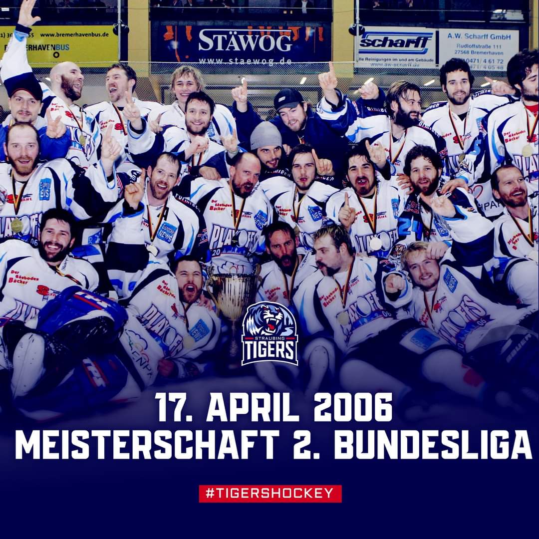 ⭐️ 17. April 2006 ⭐️

...we will never forget this day! 🤩

#tigershockey #straubing