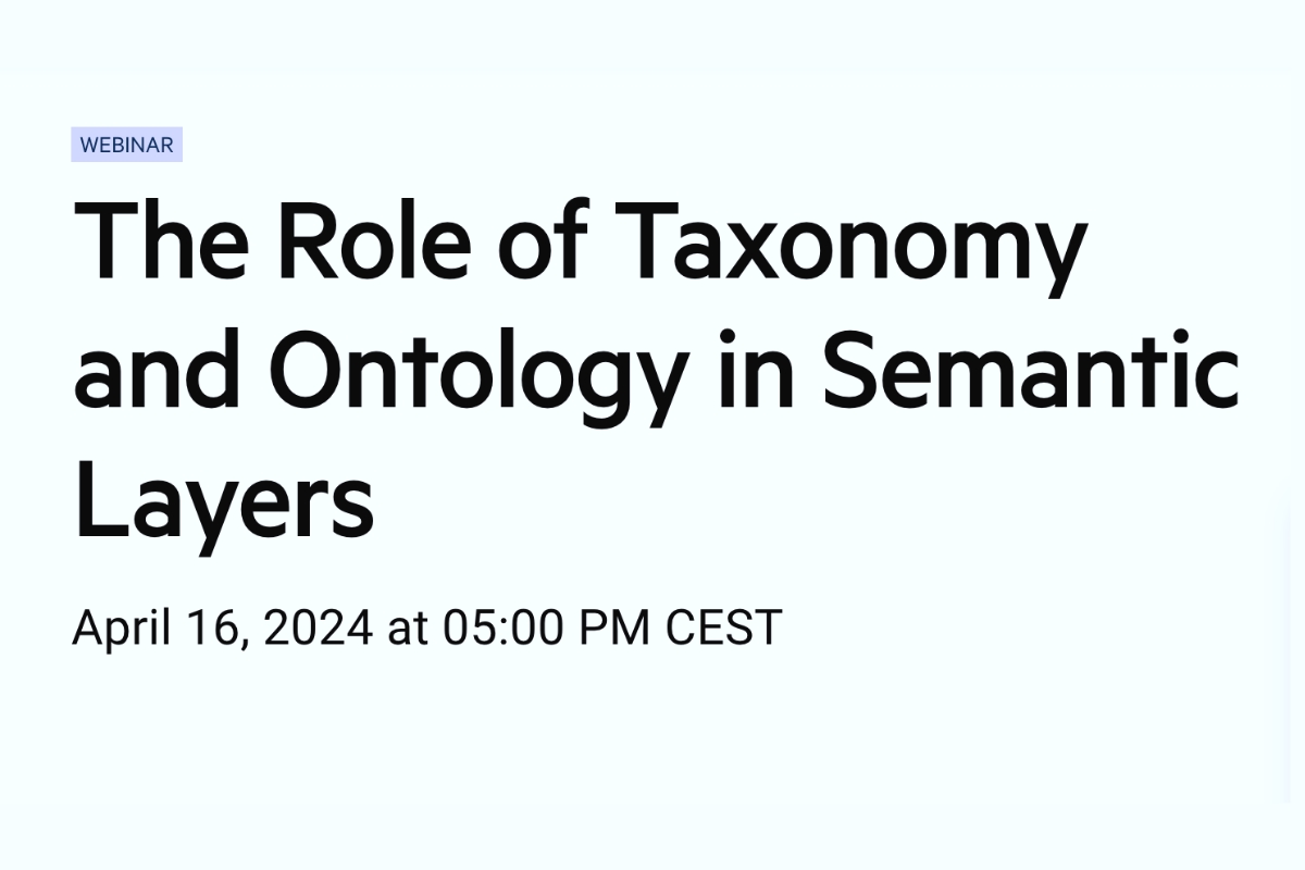 See how Progress Semaphore facilitates the transition from taxonomies to semantic layers. Join Heather Hedden and Jim Morris for an enlightening event on enhancing data access. Register today: prgress.co/43sz69r #DataArchitecture #KnowledgeManagement