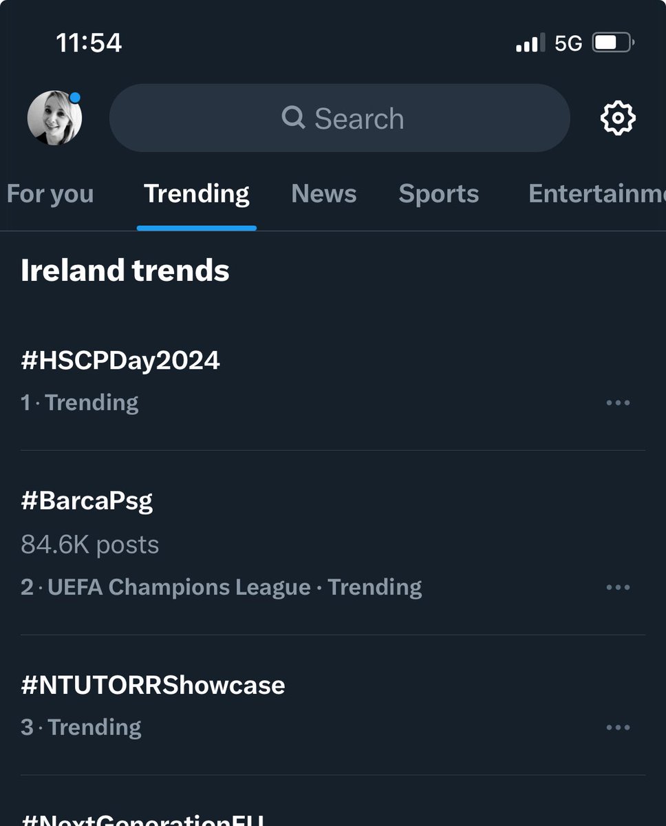 🥳🥳🥳#HSCPDay2024 trending No 1 in Ireland 👏🏻👏🏻👏🏻🙌🏻🙌🏻🙌🏻
⁦<a href="/WeHSCPs/">National HSCP Office, HSE</a>⁩ ⁦<a href="/cuh_hscp/">CUH_HSCP</a>⁩