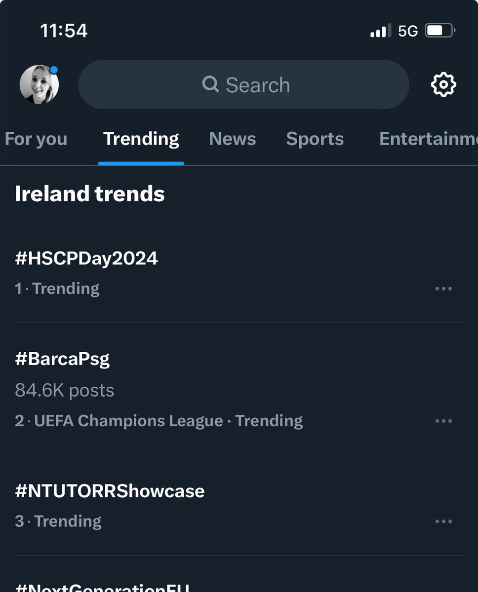 🥳🥳🥳#HSCPDay2024 trending No 1 in Ireland 👏🏻👏🏻👏🏻🙌🏻🙌🏻🙌🏻
⁦@WeHSCPs⁩ ⁦@cuh_hscp⁩