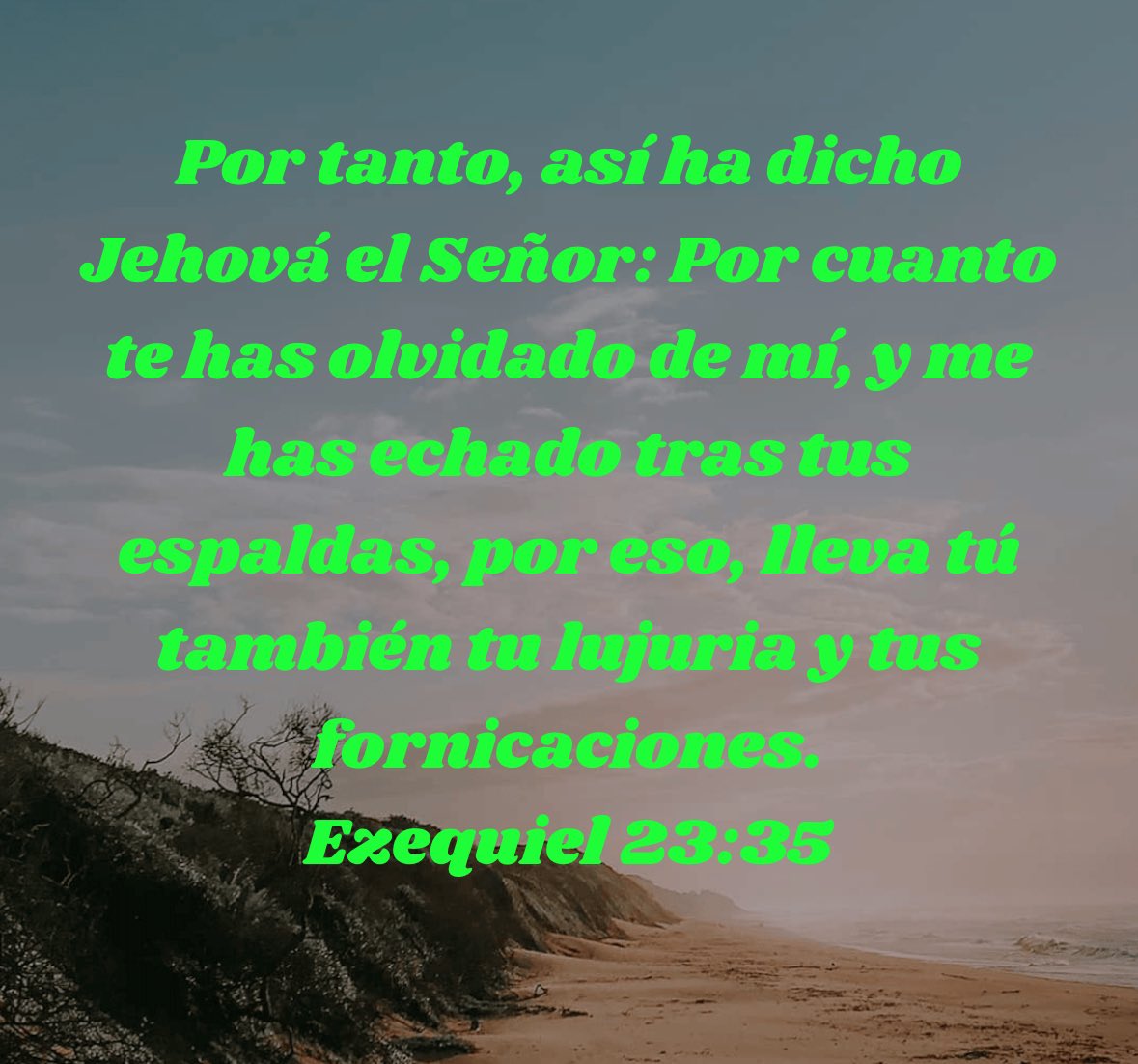 Olvidarnos del Señor nos trae consecuencias negativas, enseguida la idolatría es parte de nuestra vida. Nunca separemos nuestra mirada de Cristo, Él es nuestra protección #rpsp #PrimeroDios #Maranatha <a href="/pastortedwilson/">Ted Wilson</a> @ARMcChesney <a href="/_siloe/">Siloé Almeida</a> <a href="/prertonkohler/">Erton C Köhler</a> <a href="/bellyjeff/">Jeff Guerrero</a> <a href="/Pr_Cevallos/">Pr. Edmundo Cevallos</a>