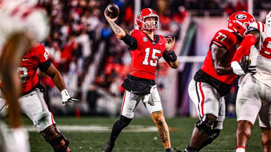 Returning QBs with Highest PFF "Adjusted Completion %" in 2023

1. Carson Beck, Georgia (80.6%)
2. Graham Mertz, Florida (80.2%)
3. Shedeur Sanders, Colorado (79.2%)
4. Dillon Gabriel, Oklahoma (78.8%)
5. Cam Ward, Washington State (78.6%)