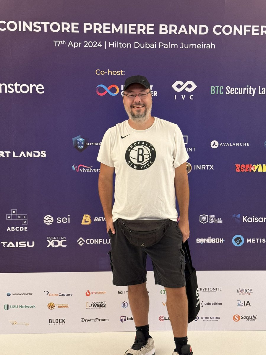 Thank you @CoinstoreExc for the invitation. You staged a great side event at #Token2024Dubai See you later in the evening at Ritz Carlton on your Opening #Party 🚀