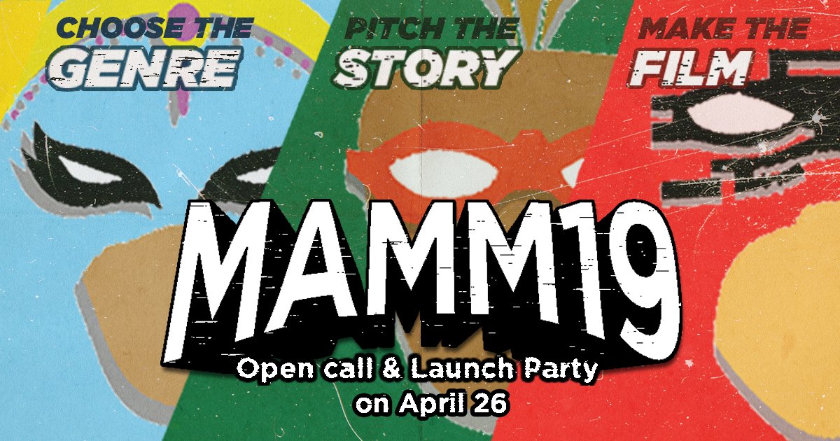 MAMM is back! Open Call for #mamm19 starts from April 26 ✨🦸‍♀️🦸 Join us at our Info Session & MAMM Social at the London Pub (700 Main St.) from 6 - 11pm 🥳 Attendees get a discount when registering for MAMM19 at the party. Sign up now! docs.google.com/forms/d/e/1FAI…