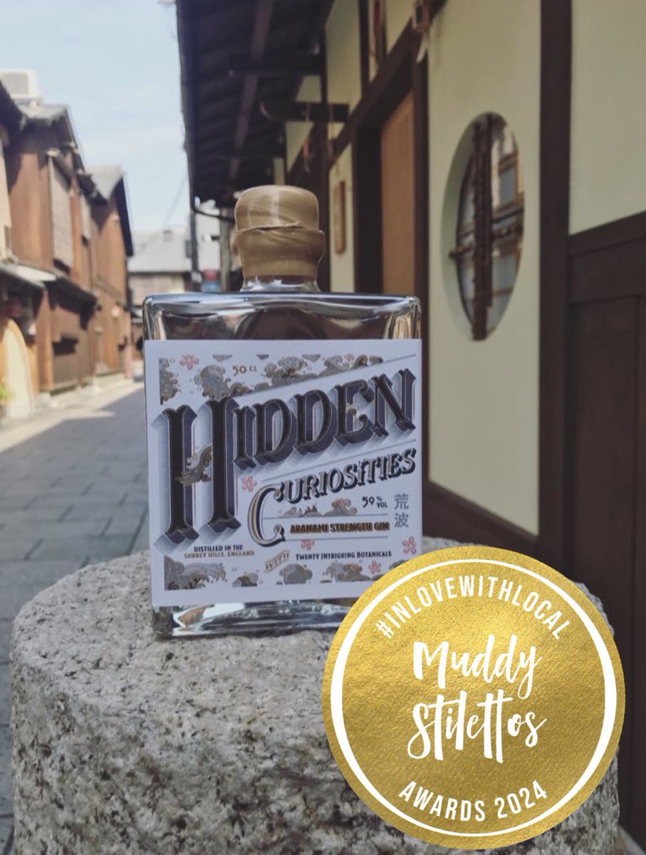 24 Hours Left! ✨🗳️✨ We need your vote to help us win the Muddy Stilettos Surrey Finals! It takes 30 seconds - enter your email, select Best Local Food/Drink Producer, Hidden Curiosities Gin, then verify via email. Done!☝️🤓 Vote Here: surrey.muddystilettos.co.uk/awards/vote/ @muddystiletto