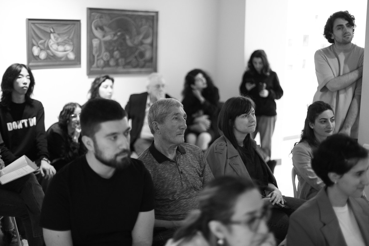 Re-Lentus | Literature

This  year the annual #ReLentus Armenian-Georgian cultural dialogue revolves around literature. The project was launched in Yerevan at the Studio-museum of Giotto. 

Further details: csnlab.net/article/relent…

#Armenia #Georgia #Literature #CulturalDialogue