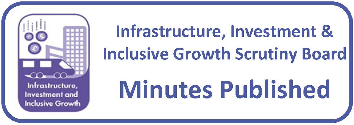 The minutes of the meeting of the Infrastructure, Investment & Inclusive Growth Scrutiny Board that took place on 3 April 2024 have been published and are available here: democracy.leeds.gov.uk/ieListDocument…