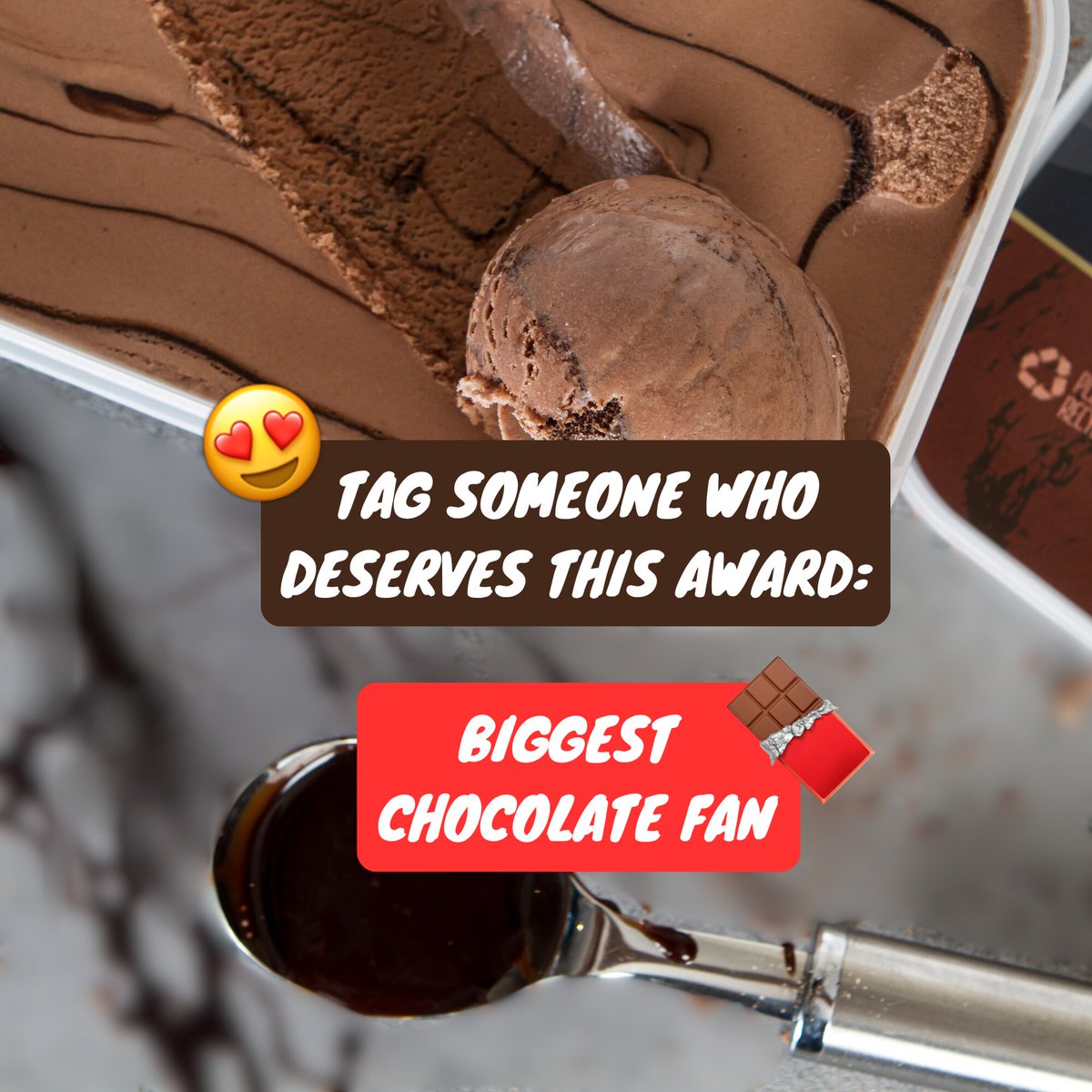 Do you know someone who's love for chocolate knows no bounds? 😍 Tag the biggest chocolate fan you know 🍫