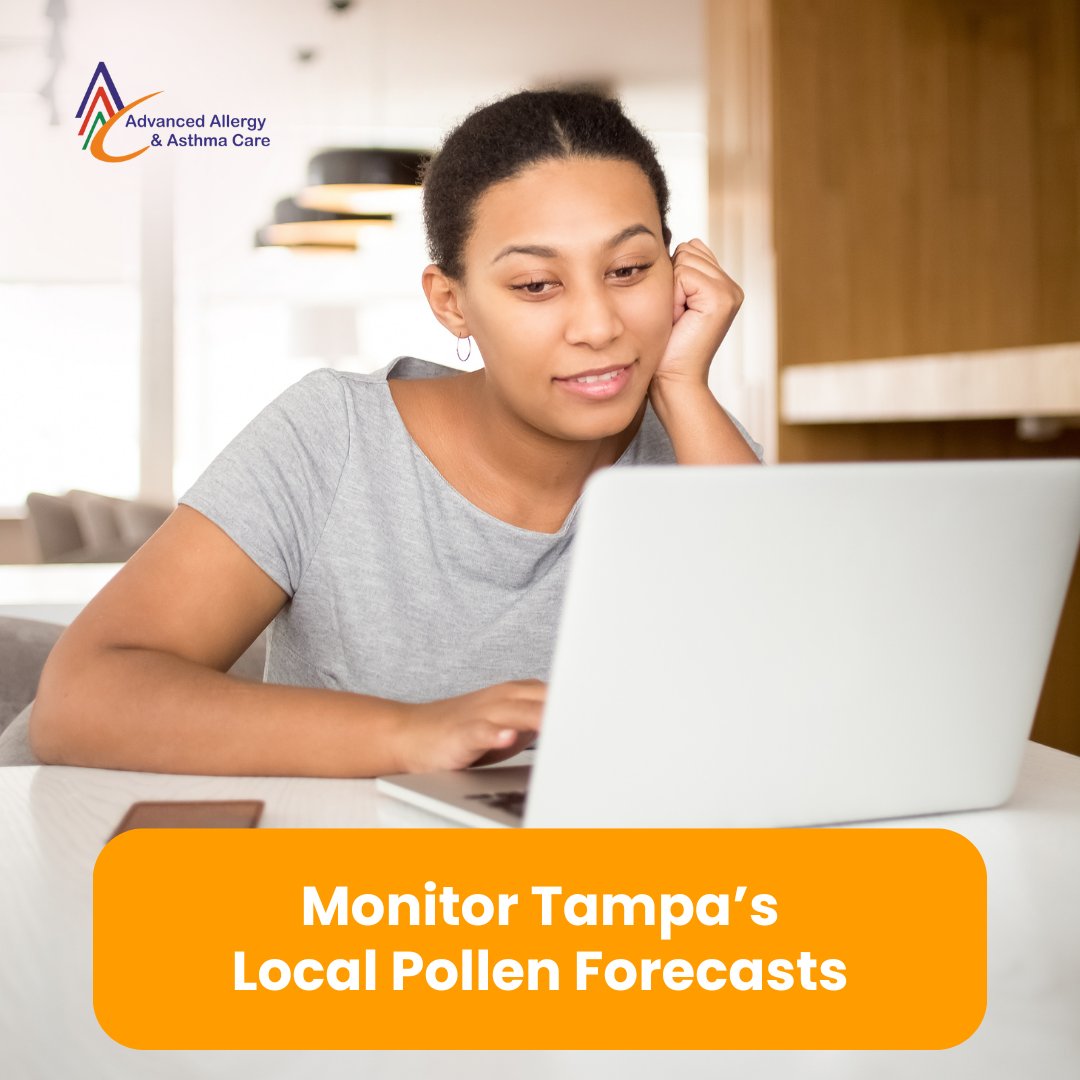 Pollen season is still in full swing as we approach the end of spring! Don’t let your guard down against pollen allergies just yet. 

To track the daily pollen count in Tampa, visit pollen.com/forecast/curre…. 

#PollenCount #Tampa #Florida #PollenSeason