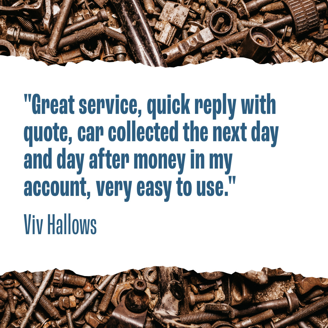 Real words, real experiences. 🗣️ Hear what our customers have to say about their experience with J Davidson.

#jdavidson #scrapmetal #scrapcars #scrapyard