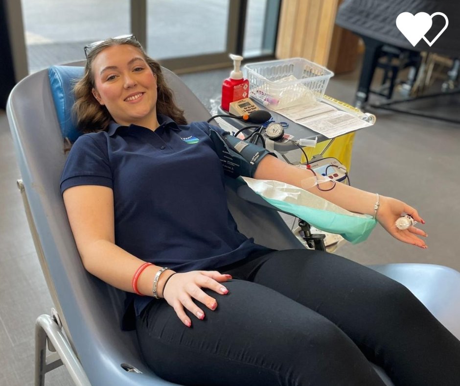 🩸 We've had 4️⃣0️⃣4️⃣ donors turning up to give blood for the very first time at a school, college, or university so far this year! ☝️ When was your first donation?