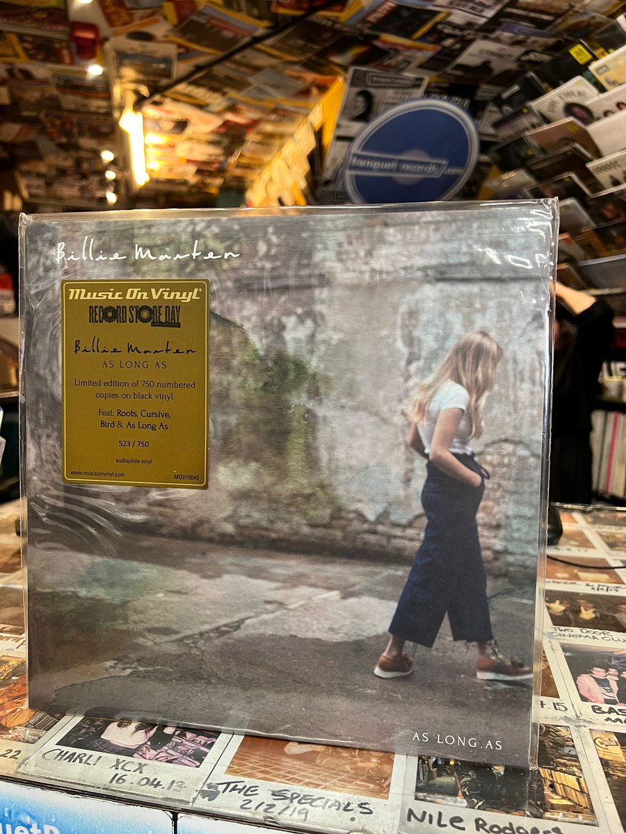 👀BILLIE MARTEN👀 Limited edition numbered copies of Billie Marten's 'As Long As' are here now for #RSD24 banquetrecords.com/billie-marten/…