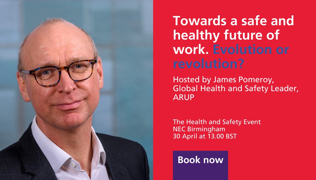 On 30 April @HandS_Events in Birmingham, join our thought-provoking discussion investigating the challenges and opportunities for the future of work and what this could mean for the OSH profession. Find out more: bit.ly/3TAwfqr #HSE2024 #IOSHFutures