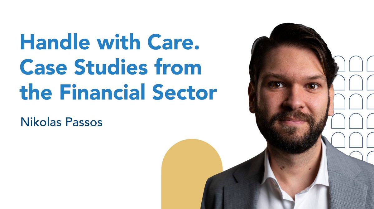 Digital money laundering, Crypto Assets regulation, and sandboxes as 'experimental regulations'... Our Research Associate @passosnikolas discussed this at the 'Regulators and Regulation in the Digital Era' seminar, organised by @EUI_CDS. More 👉 eui.eu/events?id=5590…