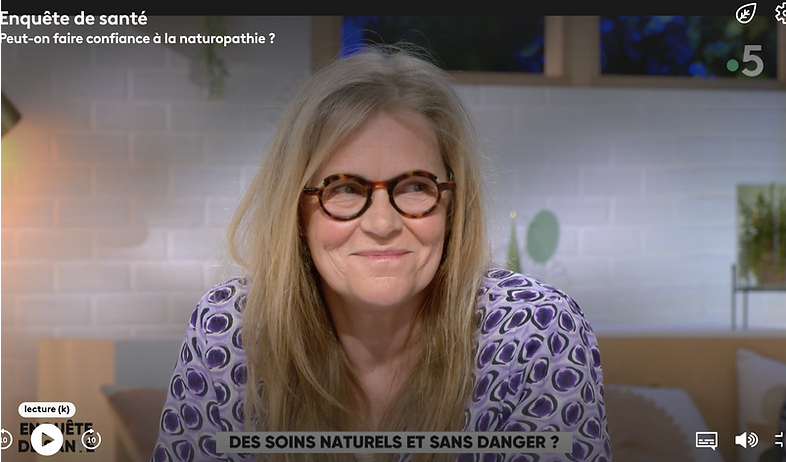 CUMIC (@cumicfr) on Twitter photo Pr Laurence Verneuil était invitée hier sur France 5 pour commenter le reportage éclairant de <a href="/clemgardeil/">Clémence Gardeil</a> sur la #naturopathie
Un débat à revoir pour comprendre les enjeux des thérapies complémentaires
france.tv/france-5/enque… Pr Laurence Verneuil était invitée hier sur France 5 pour commenter le reportage éclairant de <a href="/clemgardeil/">Clémence Gardeil</a> sur la #naturopathie
Un débat à revoir pour comprendre les enjeux des thérapies complémentaires
france.tv/france-5/enque…