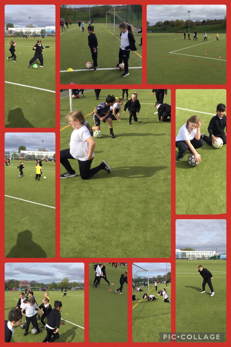 RTPS_Year3A's tweet photo. Today, some children went to Lord Lawson to take part in a football competition. The children had a range of fun games linked to football skills and had a chance to take part in each activity and practise those skills. They had lots of fun and were great representatives of RTPS. https://t.co/Rnkz1w9Inf